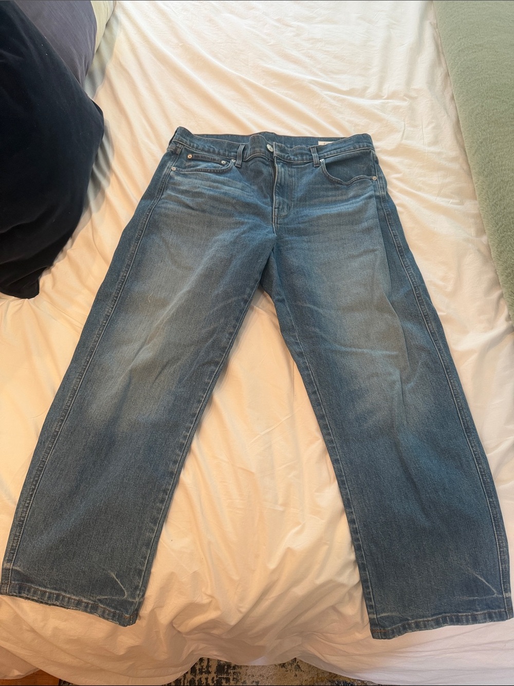AYR Women’s “The Knockout” Style Blue Boyfriend Jeans